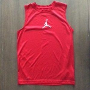Nike Jordan Sleeveless Shirt - Youth Size Large